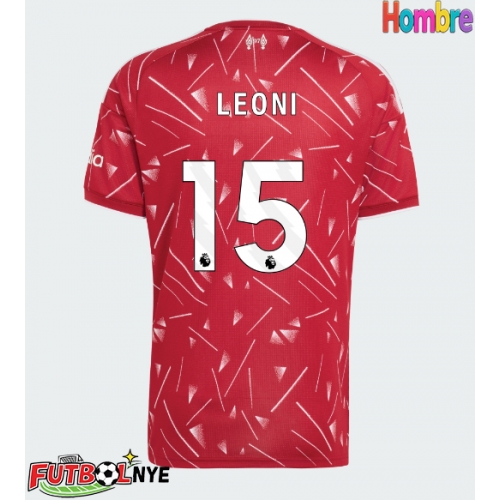 Camiseta Liverpool Giovanni Leoni #15 Primera Equipación 2026-27 manga corta
